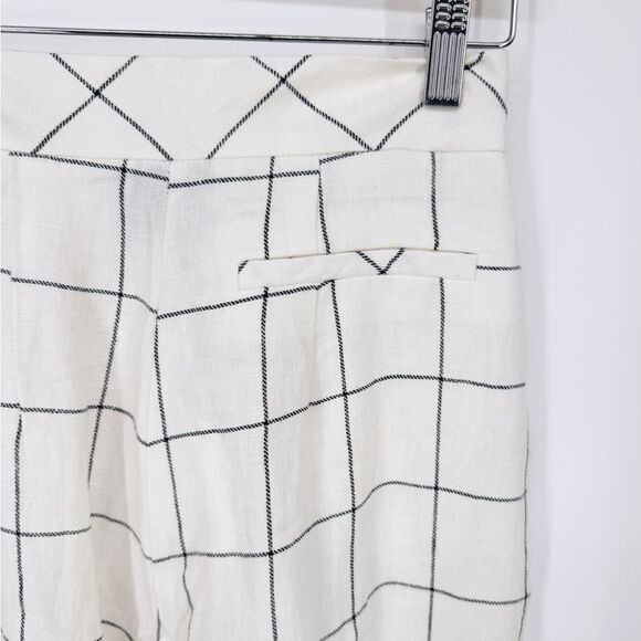 Revolve x Rumer The Label Quinn Pant Ivory‎ Plaid Size XS - Picture 7 of 12